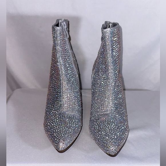 FOREVER Shoes - RHINESTONE BOOTIES FOREVER ICEBERG